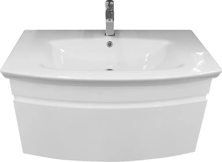 Шкаф за баня с умивалник, Амаро 90 cm