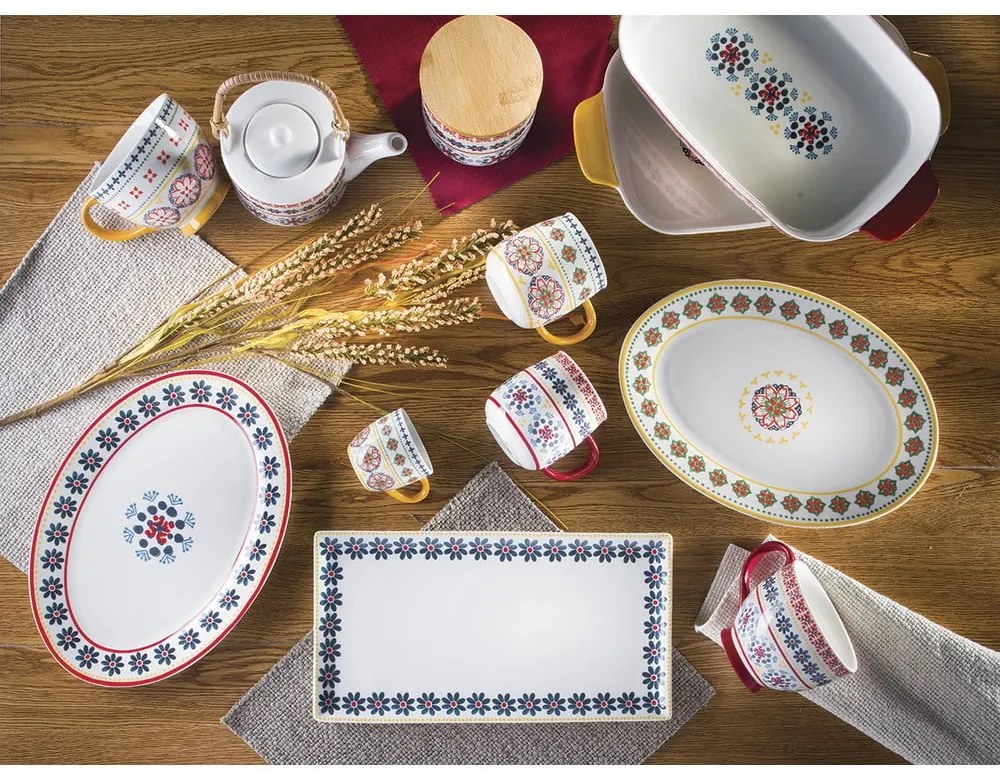 Порцеланова чиния за сервиране , 29,5 x 21 cm Gardeny - Villa Altachiara