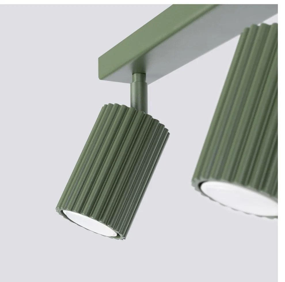 Зелен прожектор 6,5x30 cm Gleam – Sollux