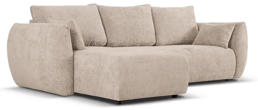 Бежов ъглов диван (ляв ъгъл) Matera - Cosmopolitan Design