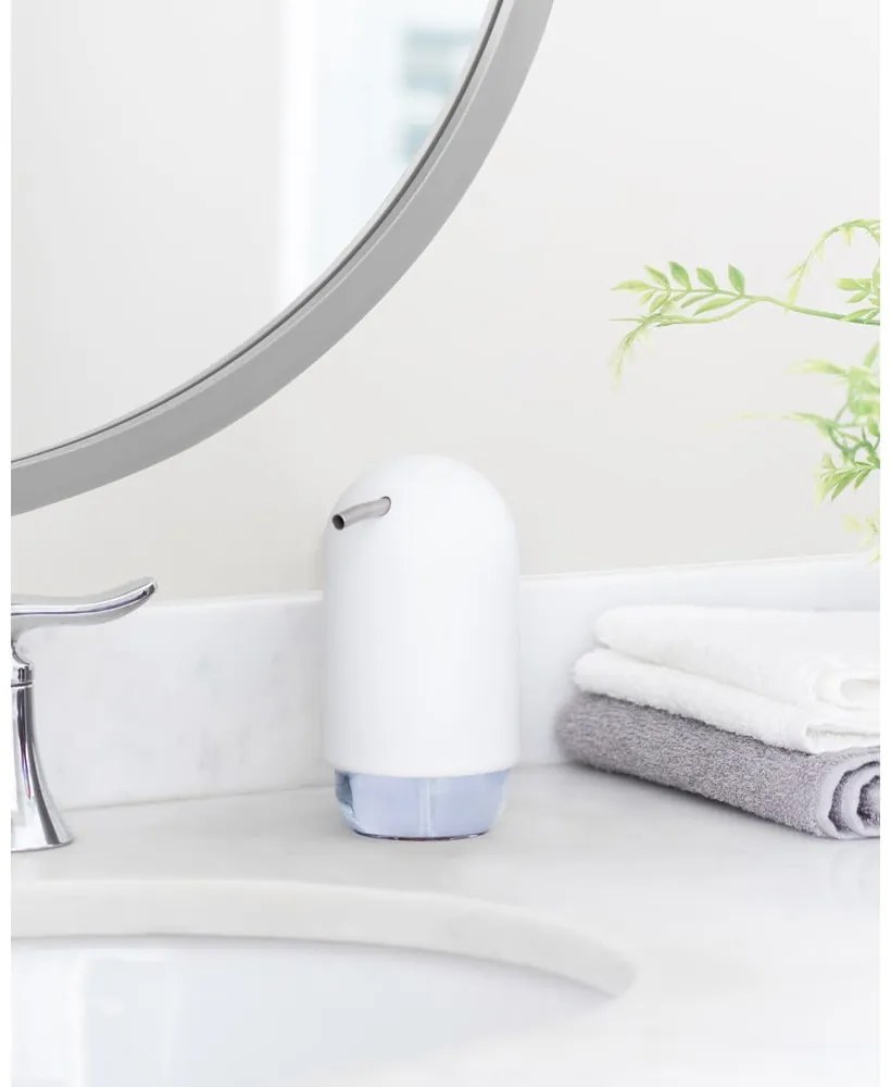 Бял пластмасов дозатор за сапун 230 ml Touch - Umbra