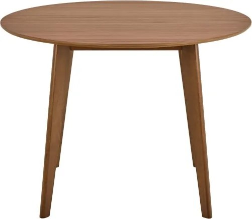 РОКСИ Натурален Орех - ДЪРВЕНА КРЪГЛА МАСА РЕТРО ЗА КУХНЯ/ ТРАПЕЗАПИЯ