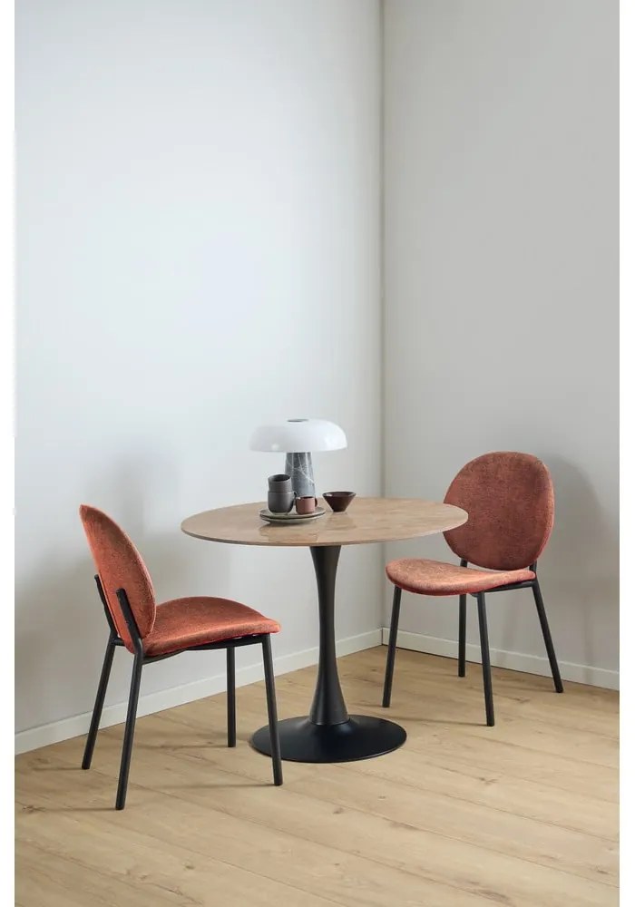 Теракотен трапезен стол Cliff – Actona