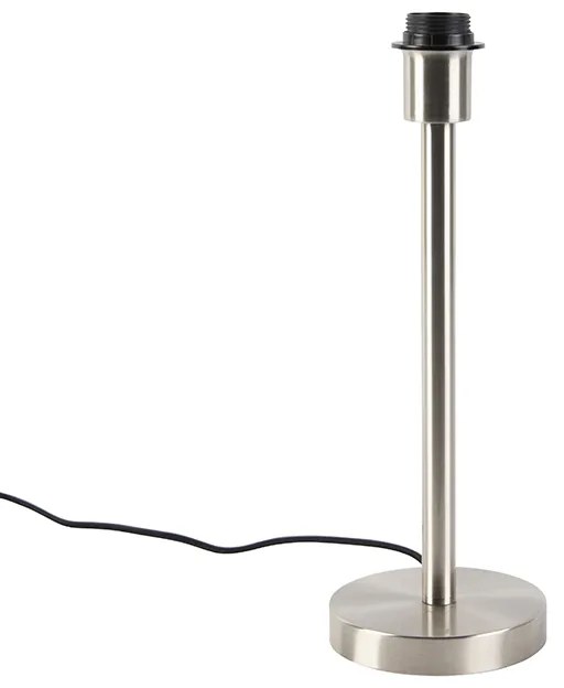 Модерна настолна лампа стомана без абажур - Simplo