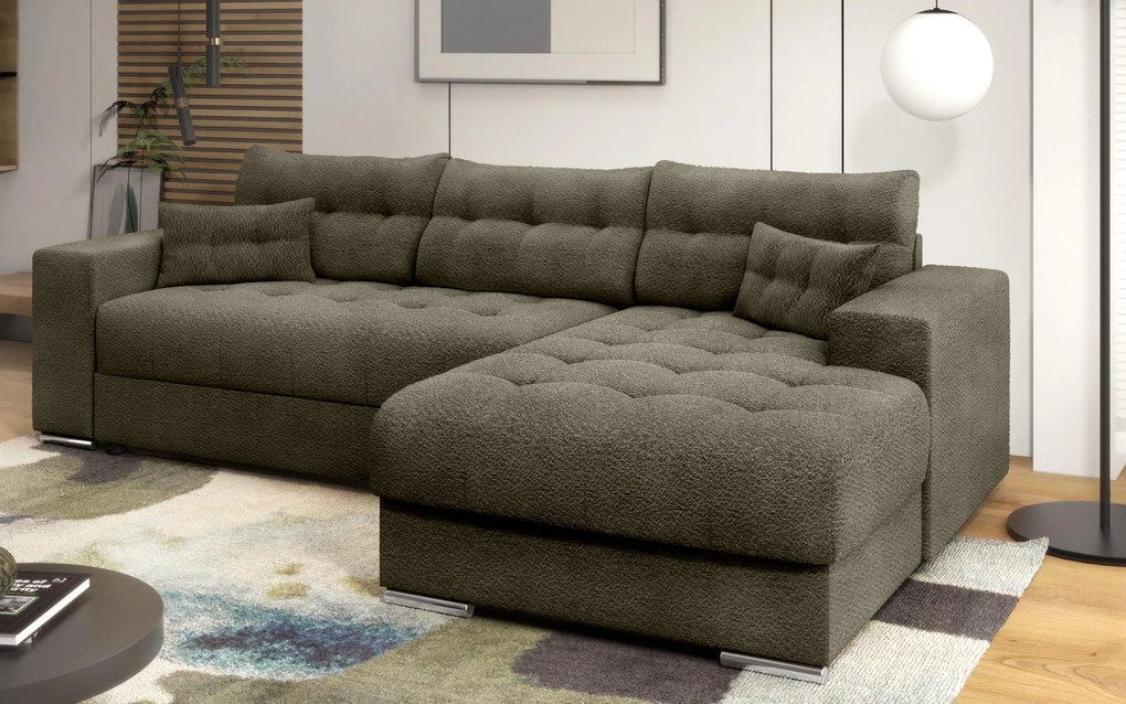 Разтегателен ъглов диван Сандер