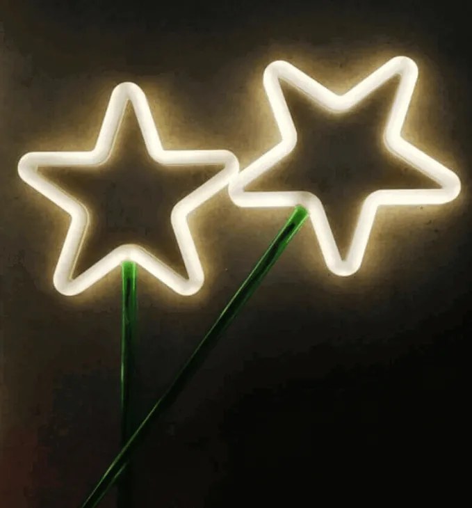 Декоративни подови светещи звезди 400 WW Led