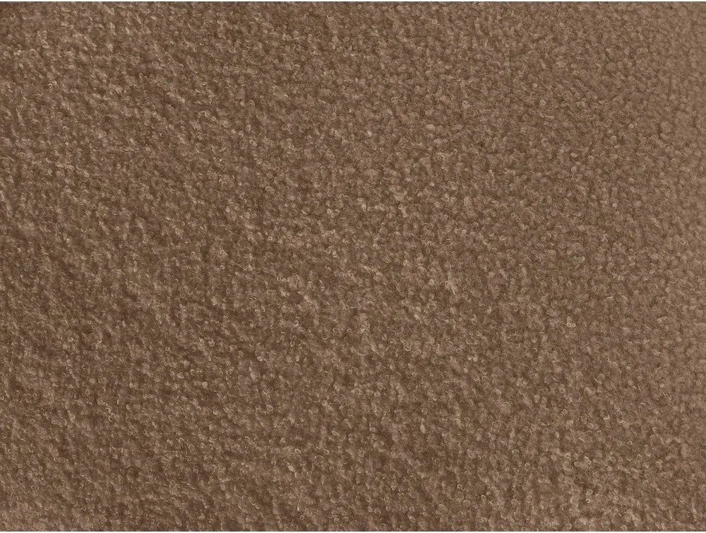 Кафяв диван от прежда с примки от букле 193 cm Elina – Bobochic Paris