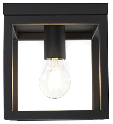 Индустриален плафон Черна стомана - Клетка