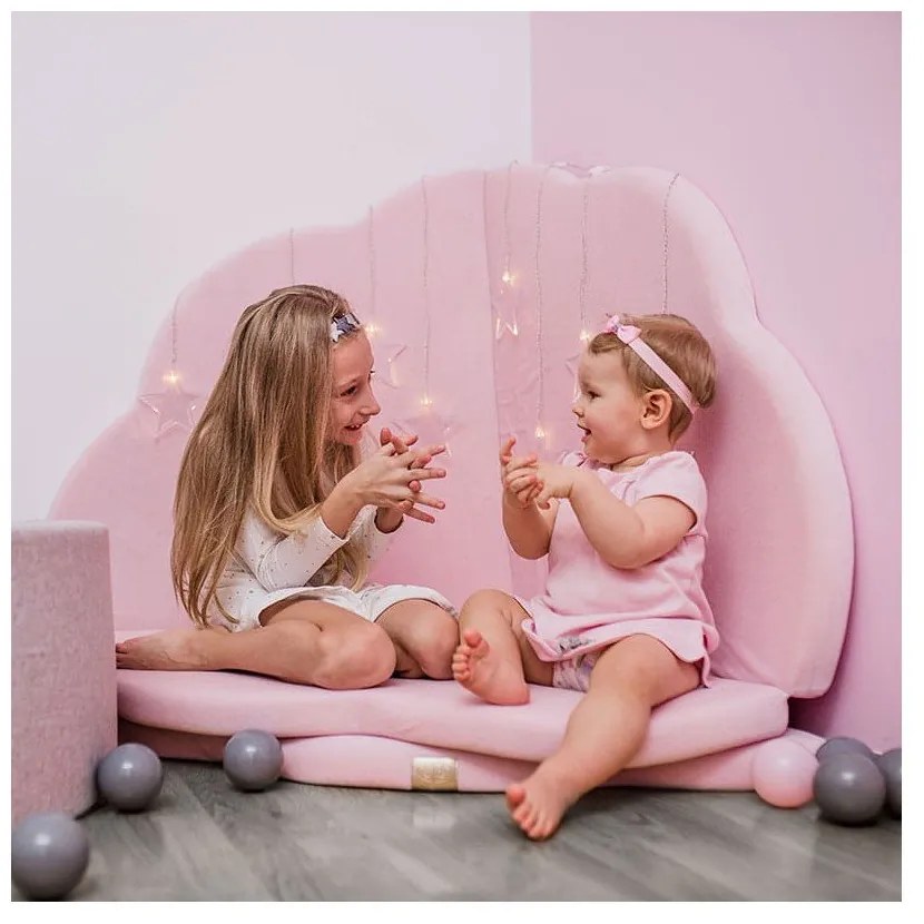 Тюркоазено детско килимче за игра 160x160 cm – Meowbaby