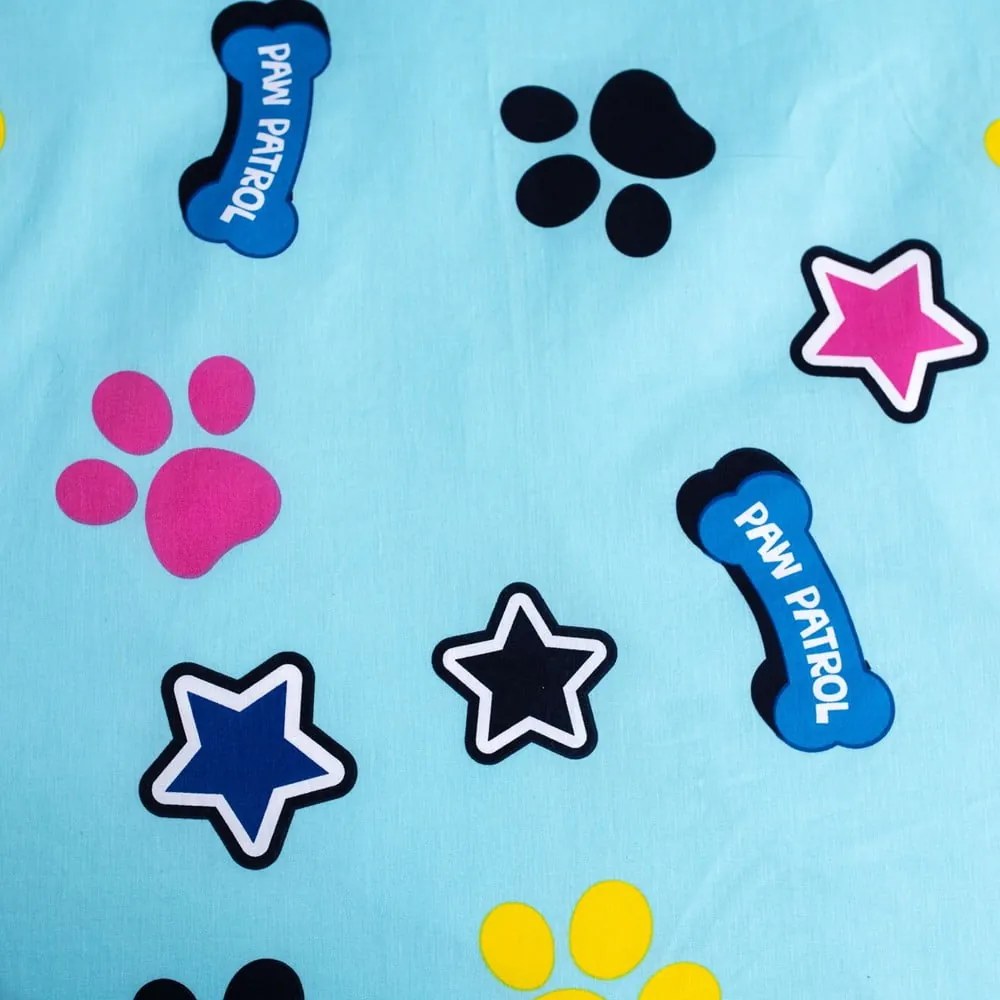 Единично памучно детско спално бельо със светещ ефект 140x200 cm Paw Patrol – Jerry Fabrics