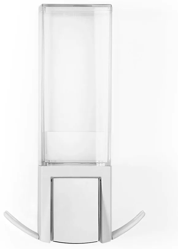 Бял диспенсър за сапун, монтиран на стена, 500 ml - Compactor