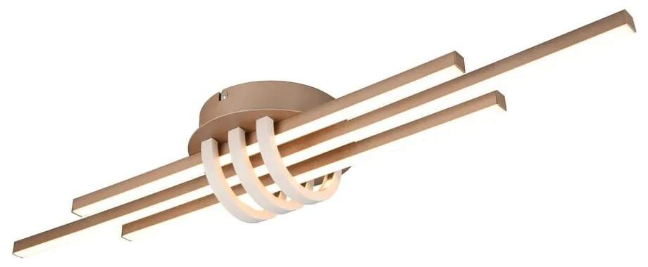 LED осветително тяло за таван в бронзов цвят 18x81 cm Cinto – Trio
