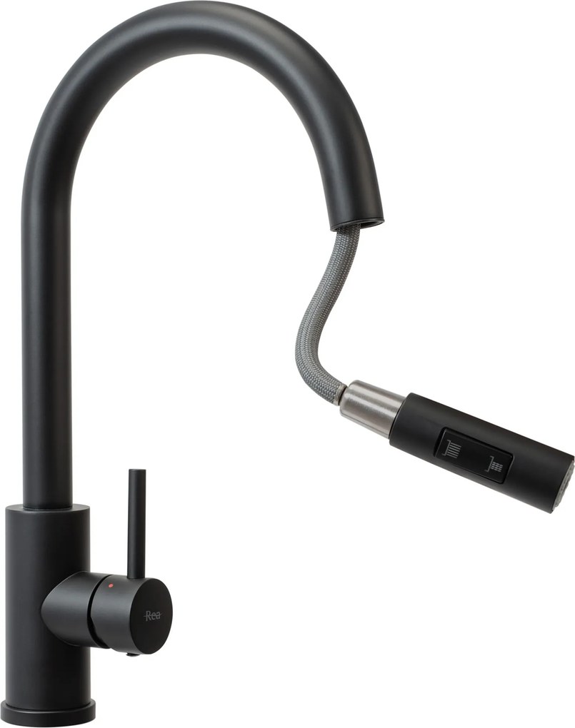 Смесител за кухня Rea Fresh Black Matt