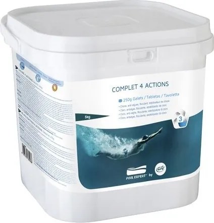 Мултифункционални хлорни таблетки 4 в 1 5кг/200гр - Gre