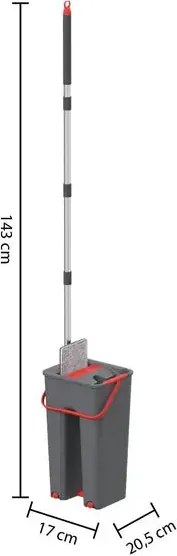 Кофа 5five Tana, Механична, С 2 мопа, 4 l