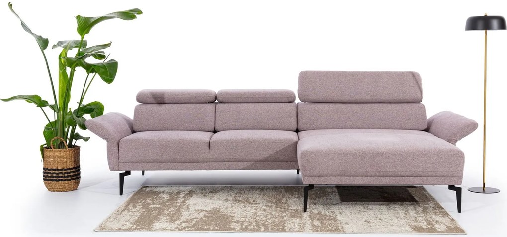 Ъглов диван Stockton-Right-Roz Anoixto