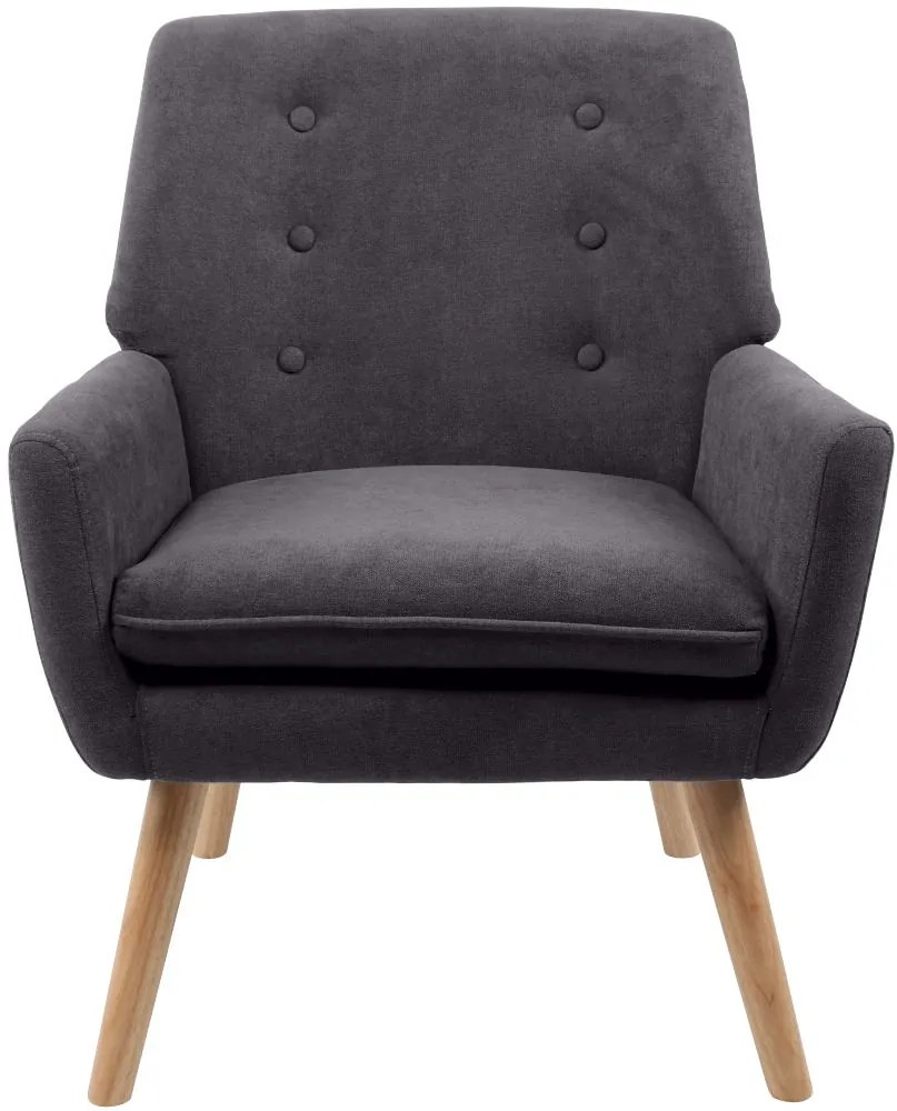 Фотьойл Nelly-Тъмно сиво