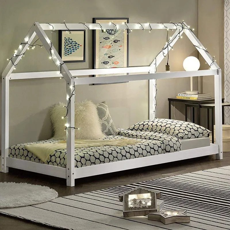 Детско легло Layla-Бял