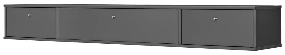 Антрацитна маса за телевизор 176x22 cm Mistral – Hammel Furniture