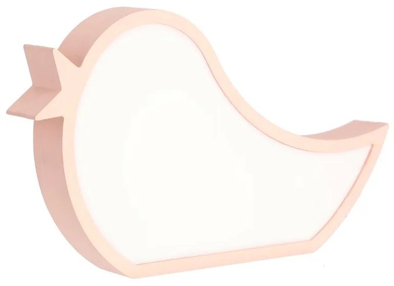 Розова бебешка лампа Bird - Candellux Lighting