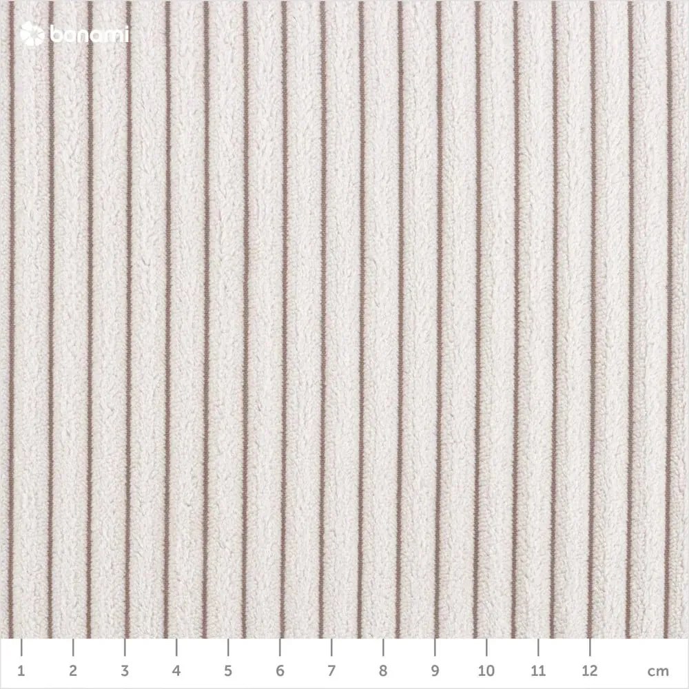 Кремаво двойно легло 140x200 cm тапицирано с място за съхранение с включена подматрачна рамка Voliera – Maison de Rêve