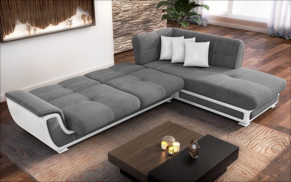 Разтегателен ъглов диван + клик-клак механизъм Принцес II