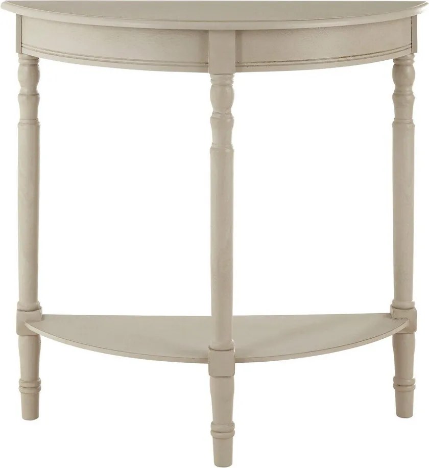 Бежова конзолна маса от масивен бор 30x80 cm Heritage – Premier Housewares