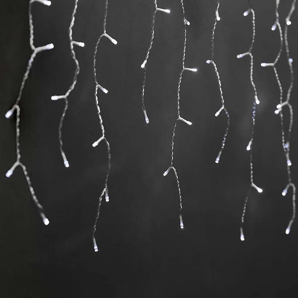 Nedis CLLC360C - LED  завеса 360xLED/7 функции 14m IP44 студено бяло