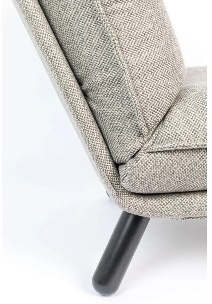 Сив фотьойл Lazy Sack - Zuiver