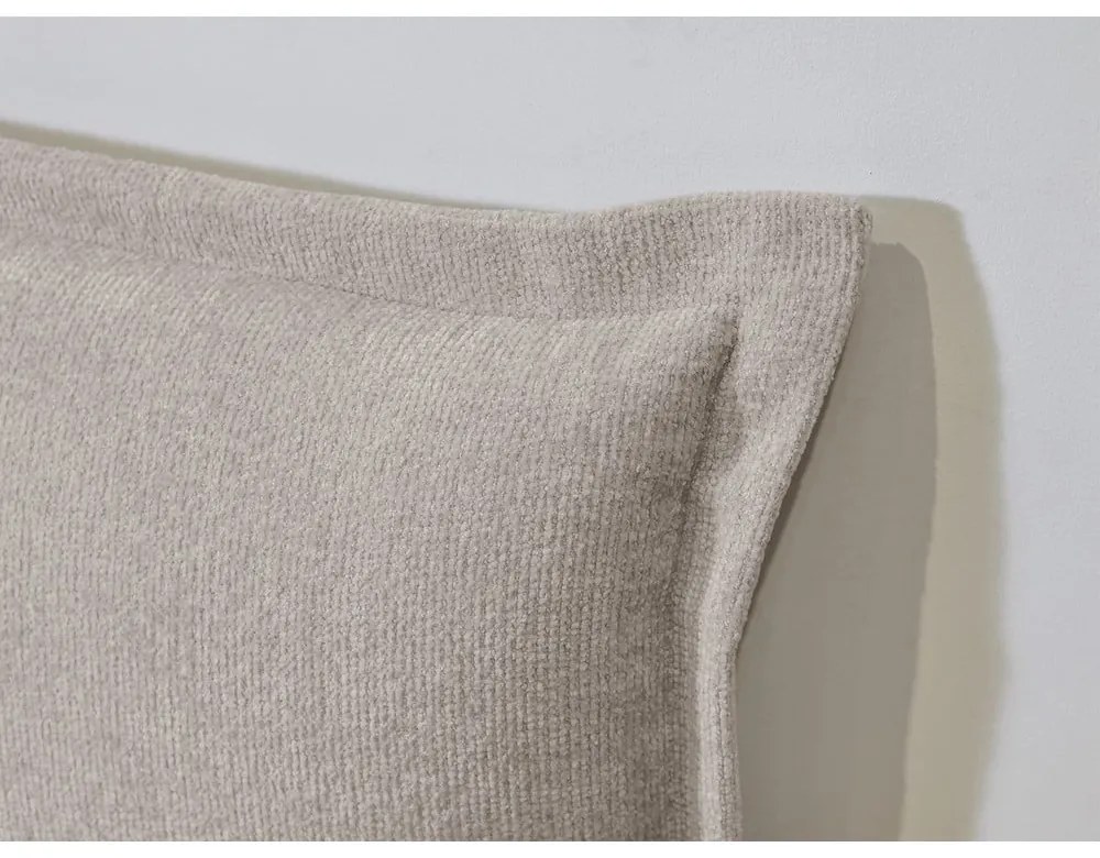 Светлосиво/естествено двойно легло с решетка 180x200 cm Charlie - Bobochic Paris