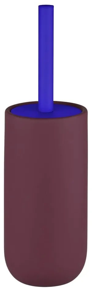 Тъмнолилава керамична четка за тоалетна Lotus Play – Mette Ditmer Denmark