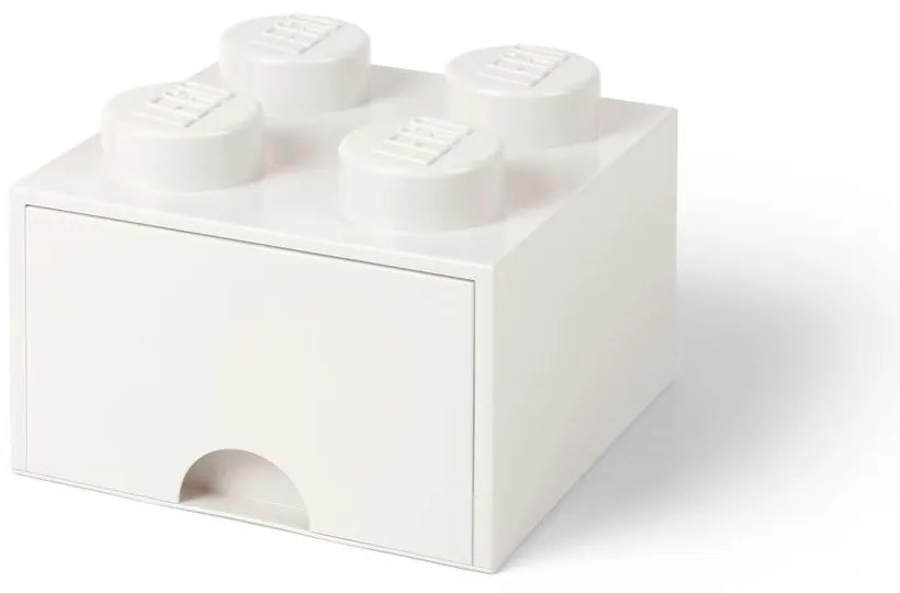Бяла квадратна кутия за съхранение - LEGO®