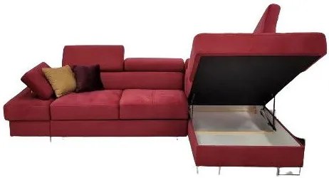 Ъглов диван Gelito Mini LTHR-Right