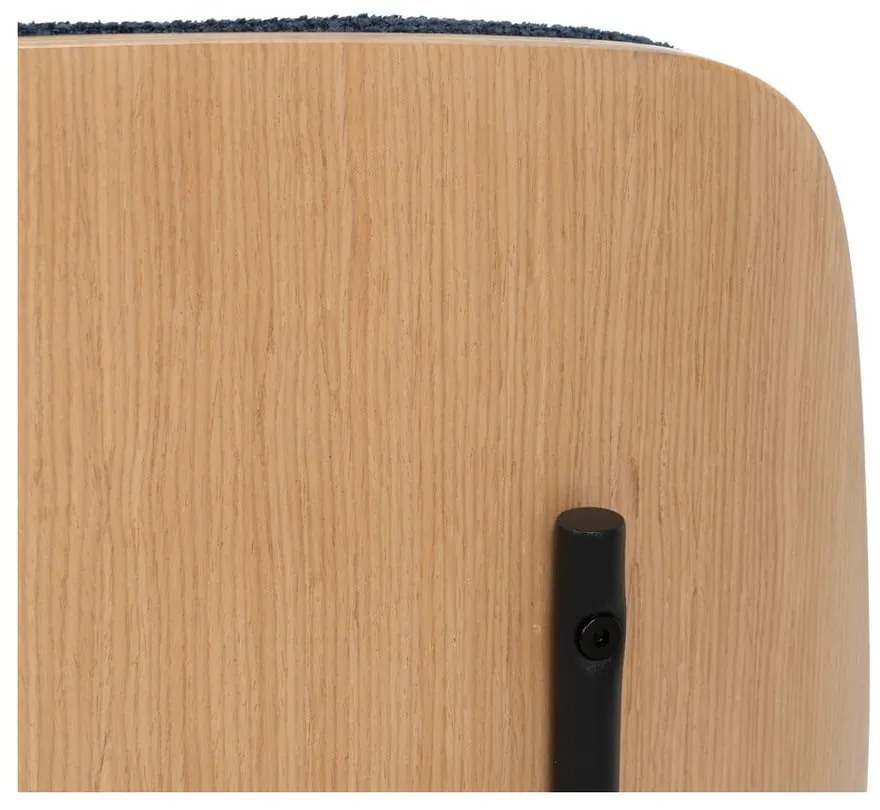 Тъмносини трапезни столове в комплект от 2 бр. Elio – Ixia