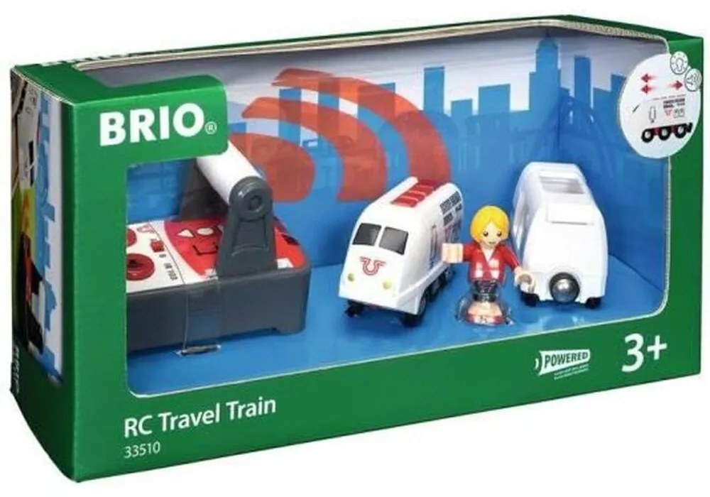 Влак Brio 33510 Многоцветен 4 Части
