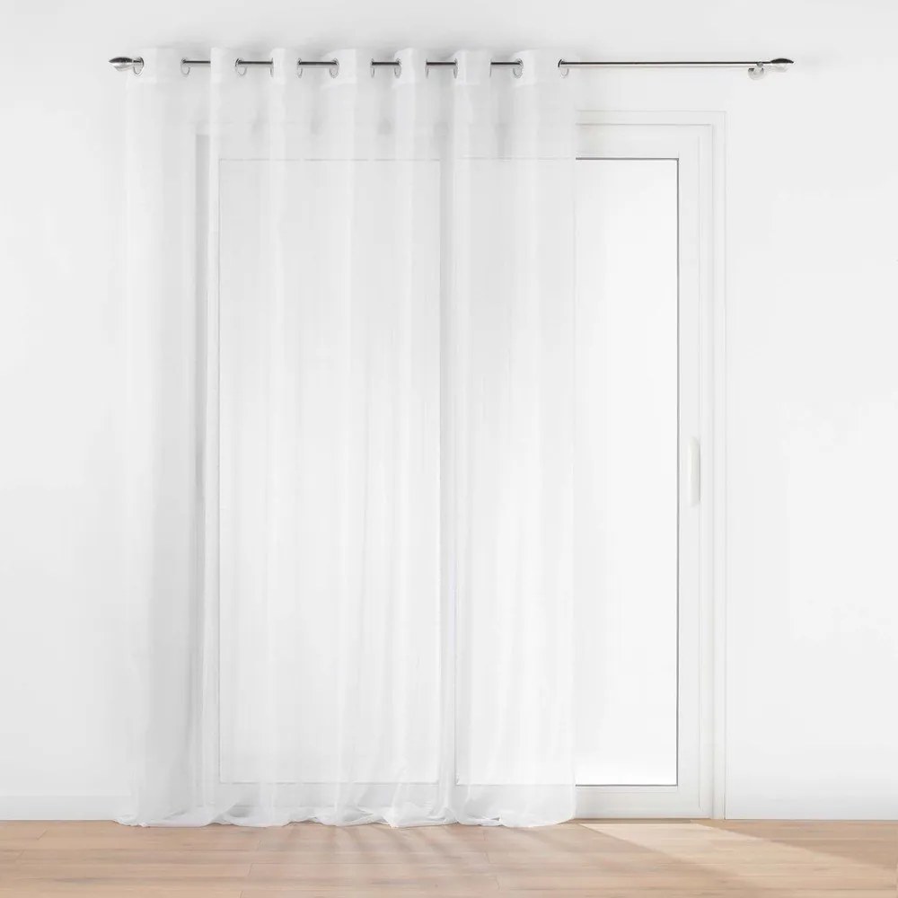 Бяла завеса от воал 240x240 cm Lissea – douceur d'intérieur