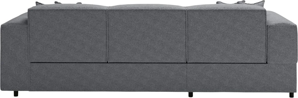 Ъглов диван Santos-Тъмносив десен