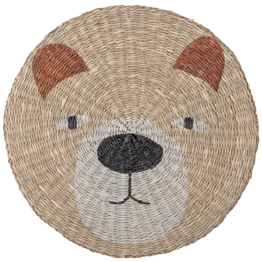 Постелка от морска трева за деца ø 38 cm Malla - Bloomingville Mini