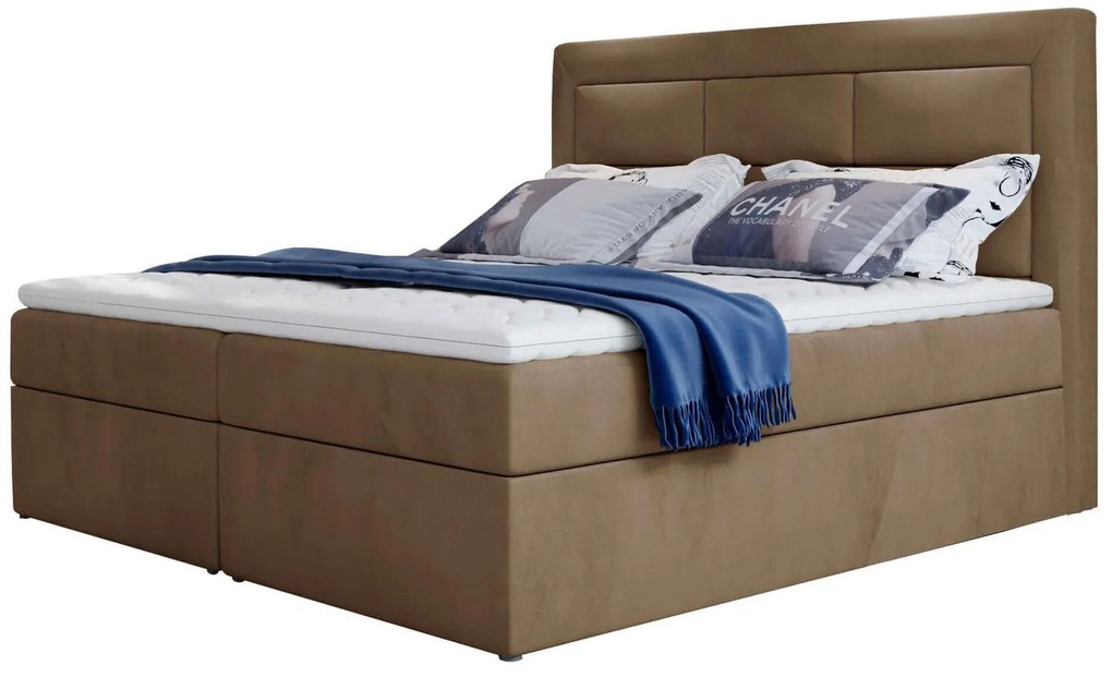 Тапицирано легло Benson-Kafe Anoixto-140 x 200