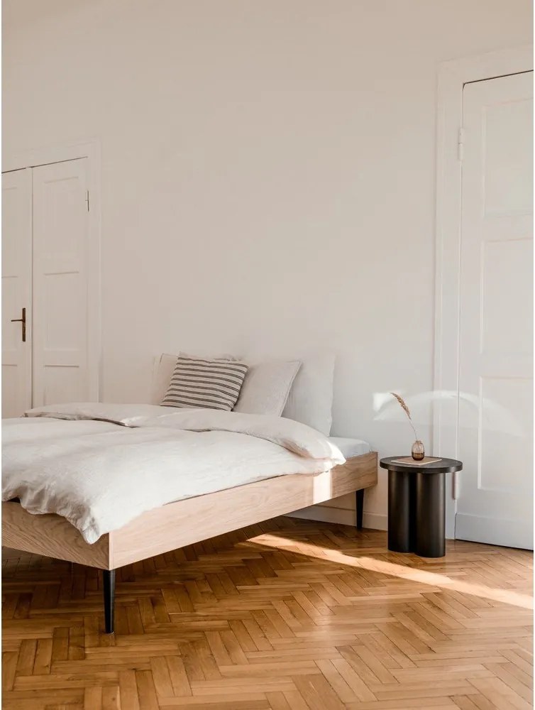 Черно двойно легло 160x200 cm ПДЧ без табла с включена подматрачна рамка Streiko – noo.ma