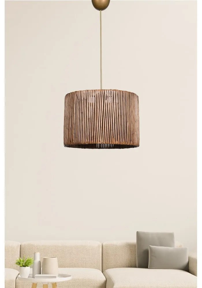 Бежово висящо осветително тяло ø 30 cm Pierro – Opviq lights