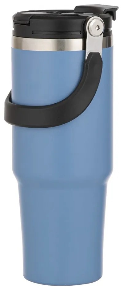 Синя бутилка за пътуване бутилка от неръждаема стомана 1 l Eco – Ladelle