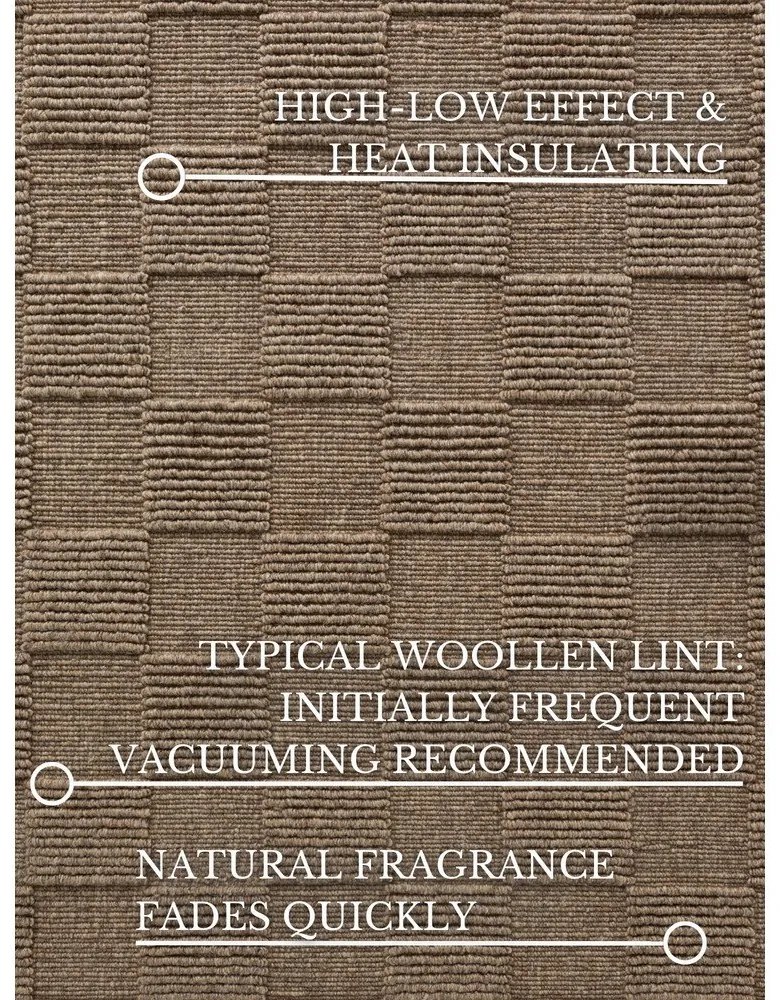 Кафява ръчно изработена вълнена пътека 80x200 cm Scala – Villeroy&amp;Boch