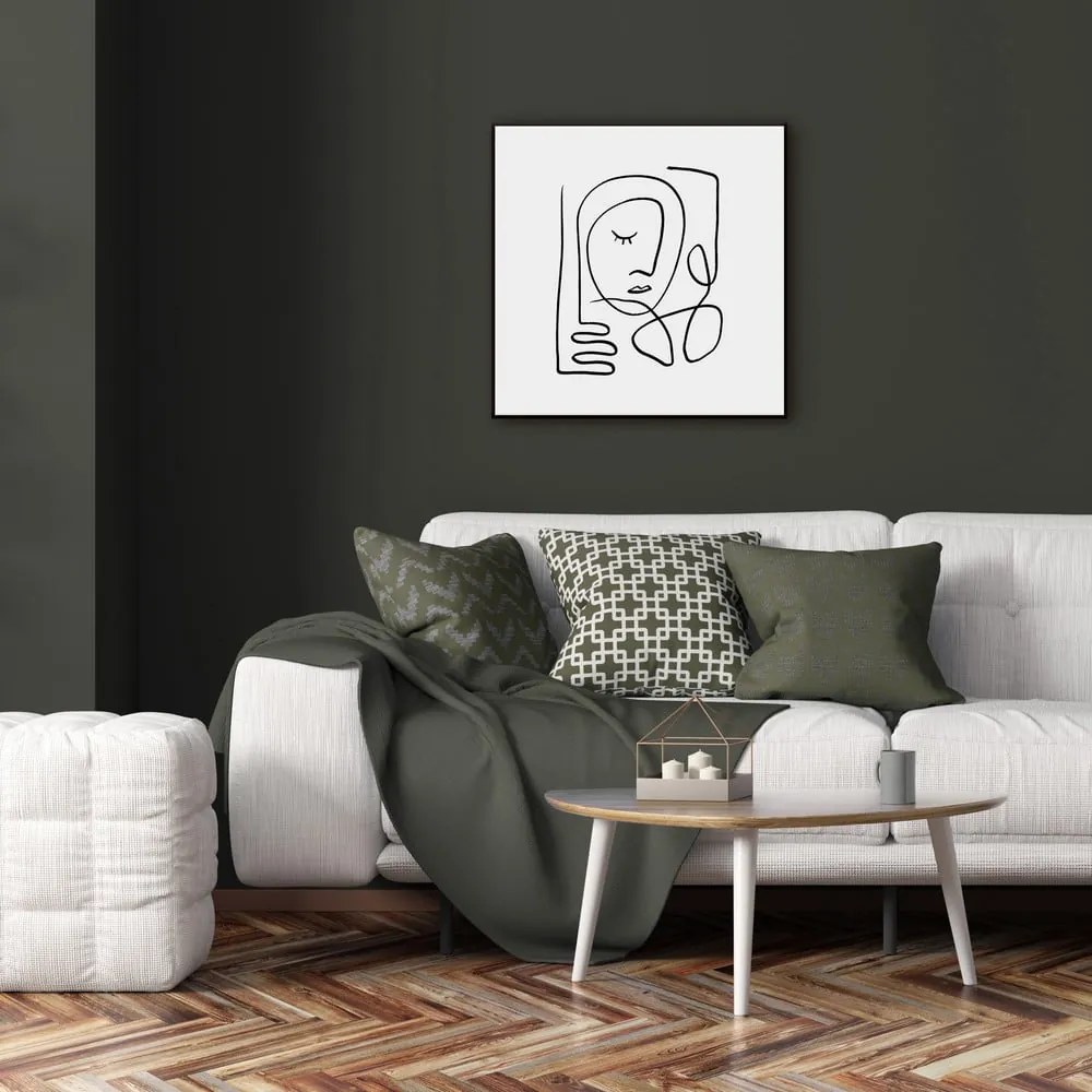 Картина 50x50 cm Linear Face – Styler