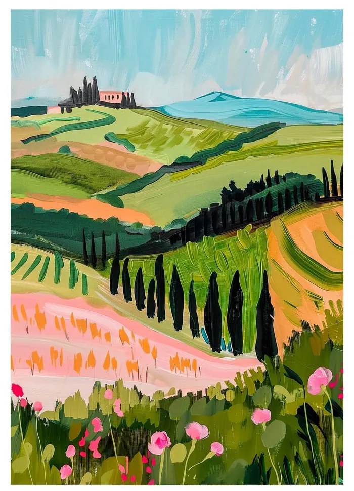 Картина 60x80 cm Color I – Styler