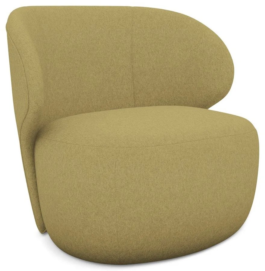 Кресло в цвят горчица Kama – Makamii