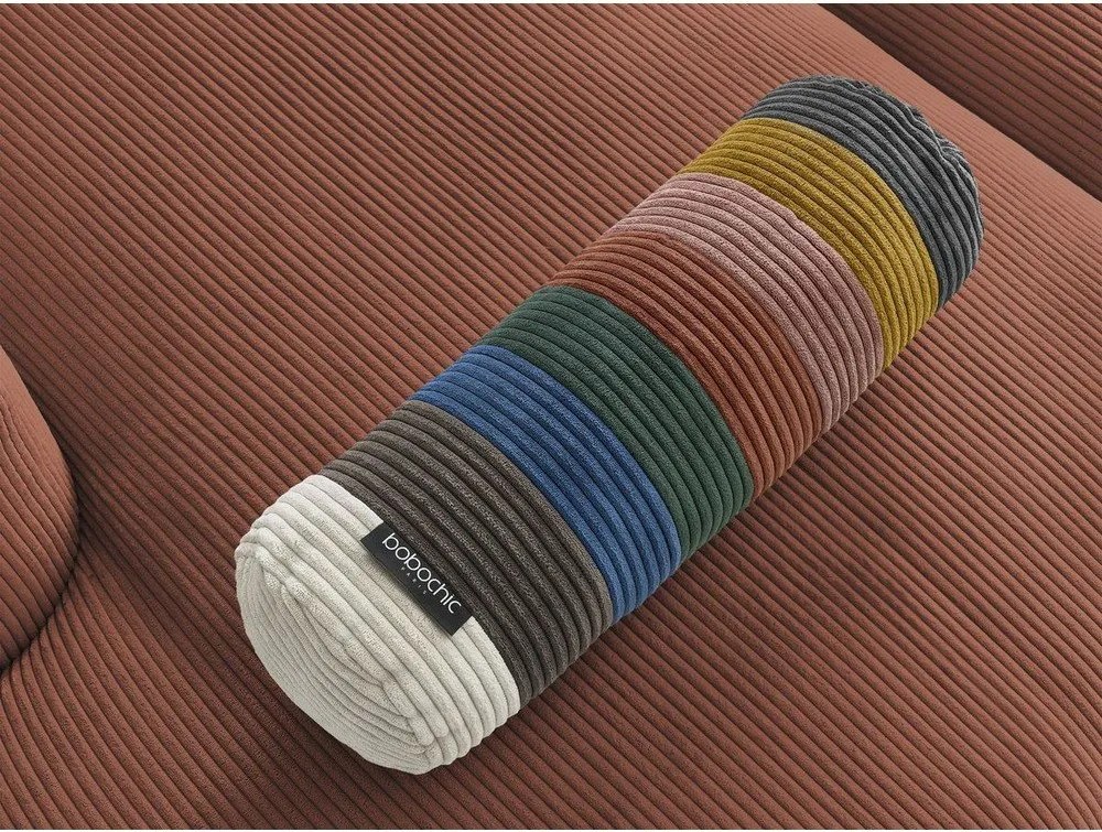 Оранжев диван от рипсено кадифе 250 cm Belair – Bobochic Paris