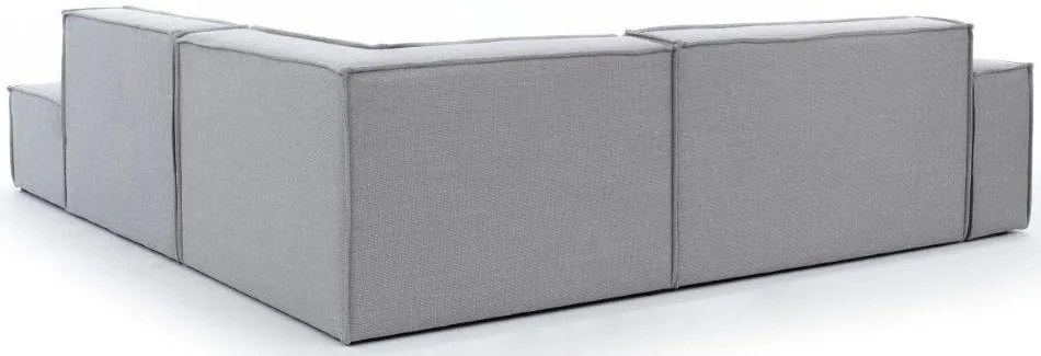 Ъглов диван Fubu M–Сив–Ляв