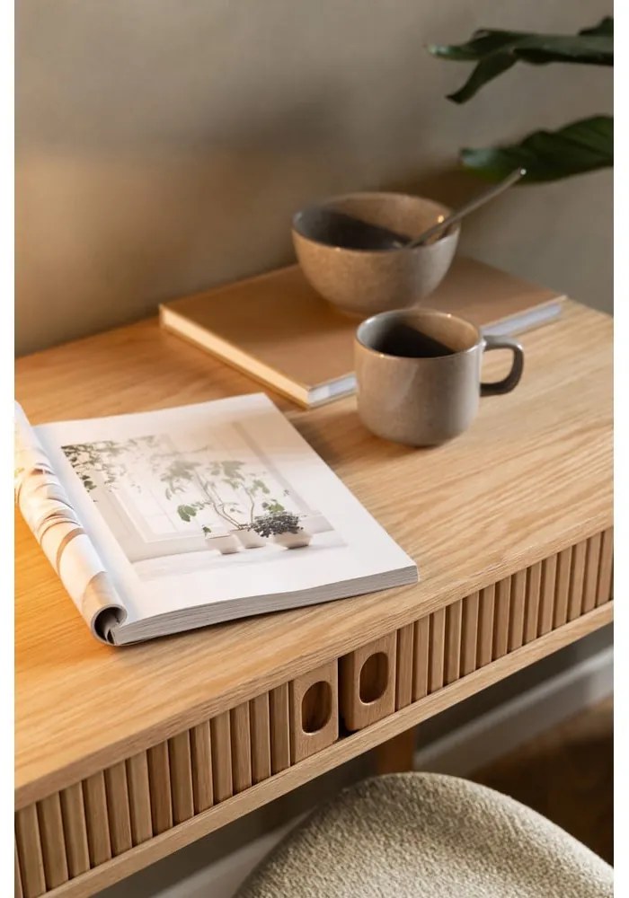 Работна маса от дъб 50x100 cm Langley – Actona