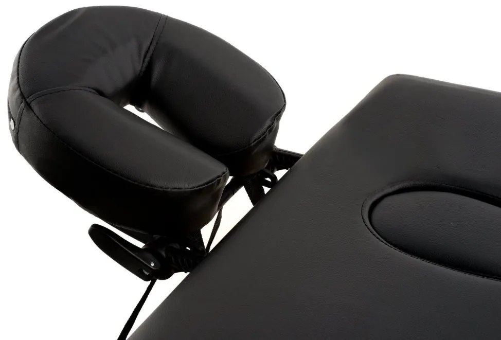 3-сегментна маса за масаж - дървена Бежово